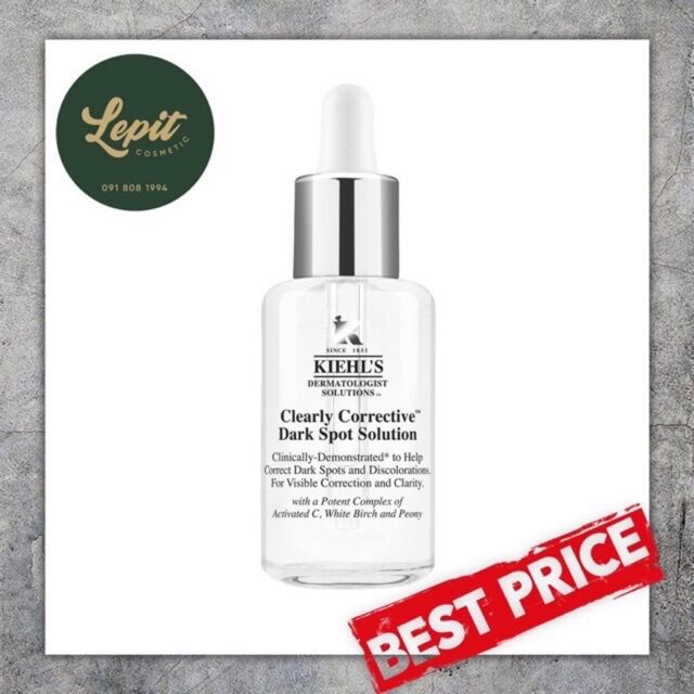 [Lepit Cosmetic] Serum Trắng Da Kiehls Clearly Corrective Dark Spot - Serum Dark Spot Kiehls