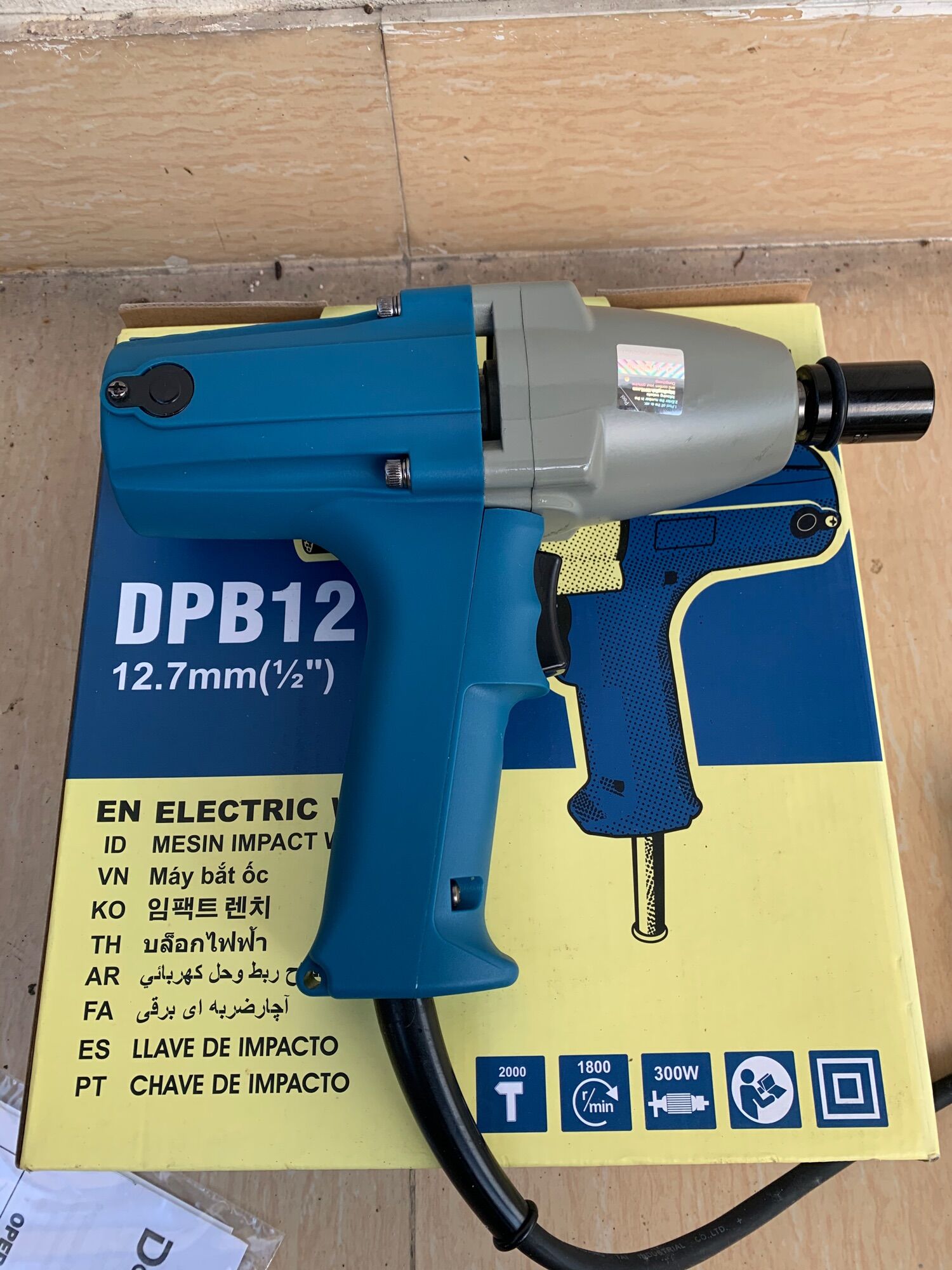 Máy siết bu lông Dongcheng DPB12