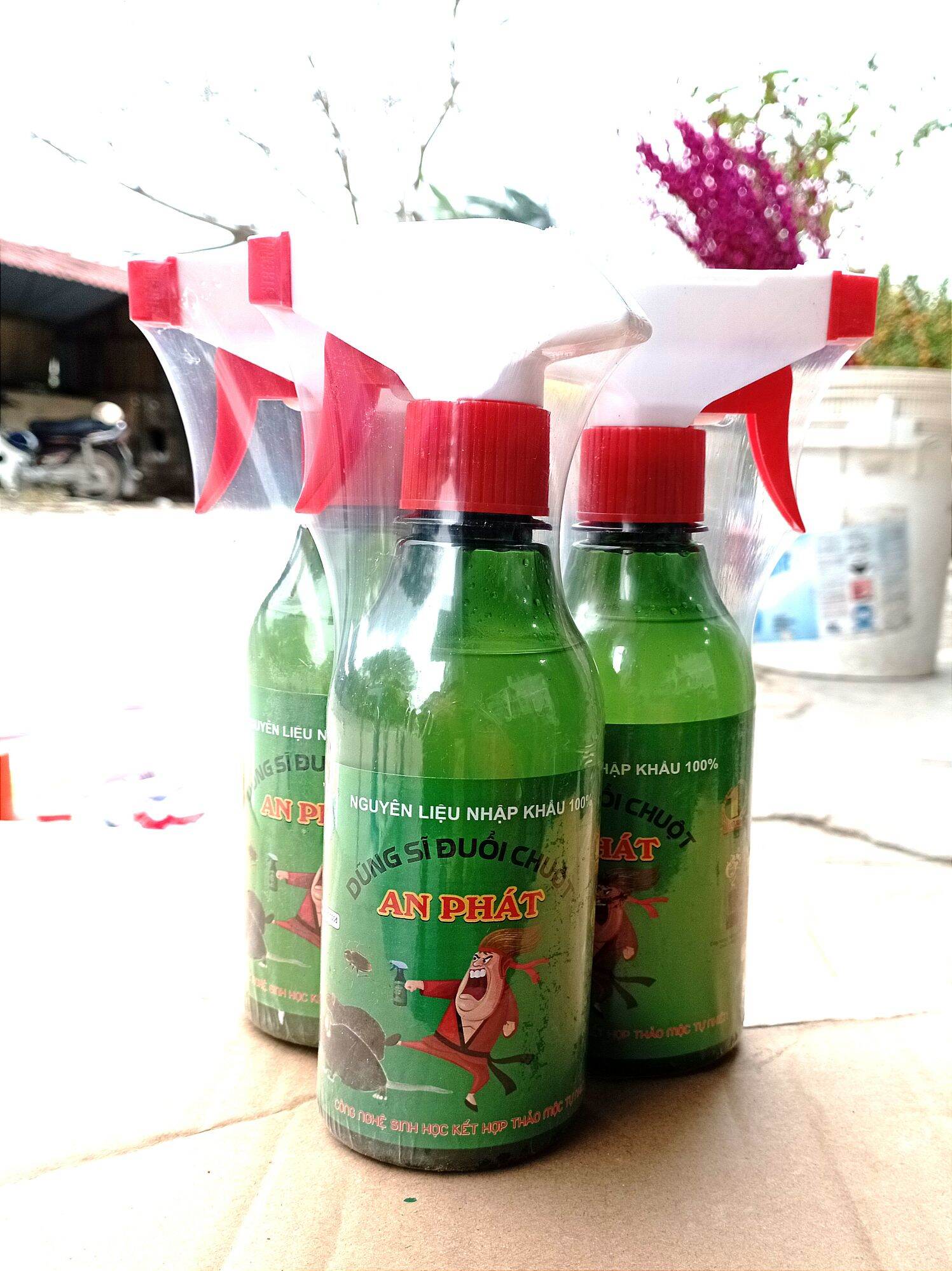 DŨNG SĨ ĐUỔI CHUỘT AN PHÁT chai 300 ml