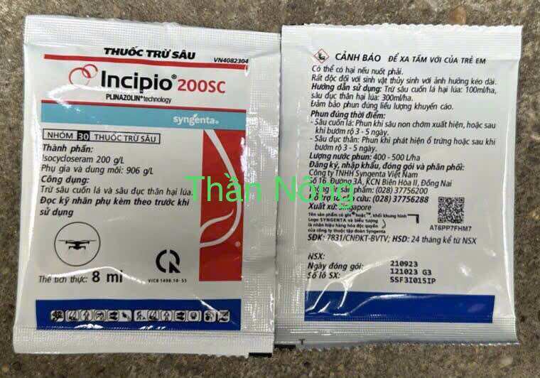 Diệt sâu chấn động INCIPIO 200SC (Có QR)