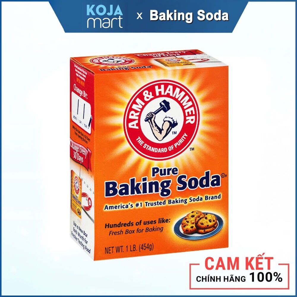 Bột baking soda đa công dụng 454gram nhập khẩu mỹ