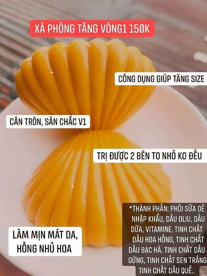 Xà phòng nở ngực mị hương