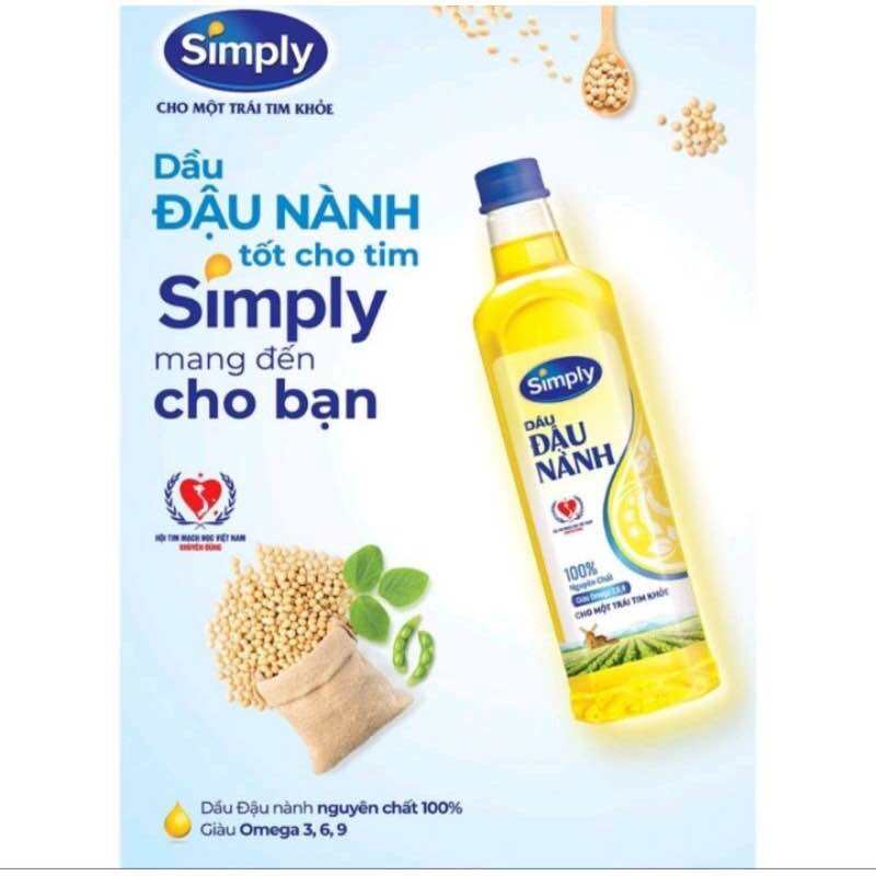SIMPLY DẦU ĐẬU NÀNH SỐ 1 VIỆT NAM
