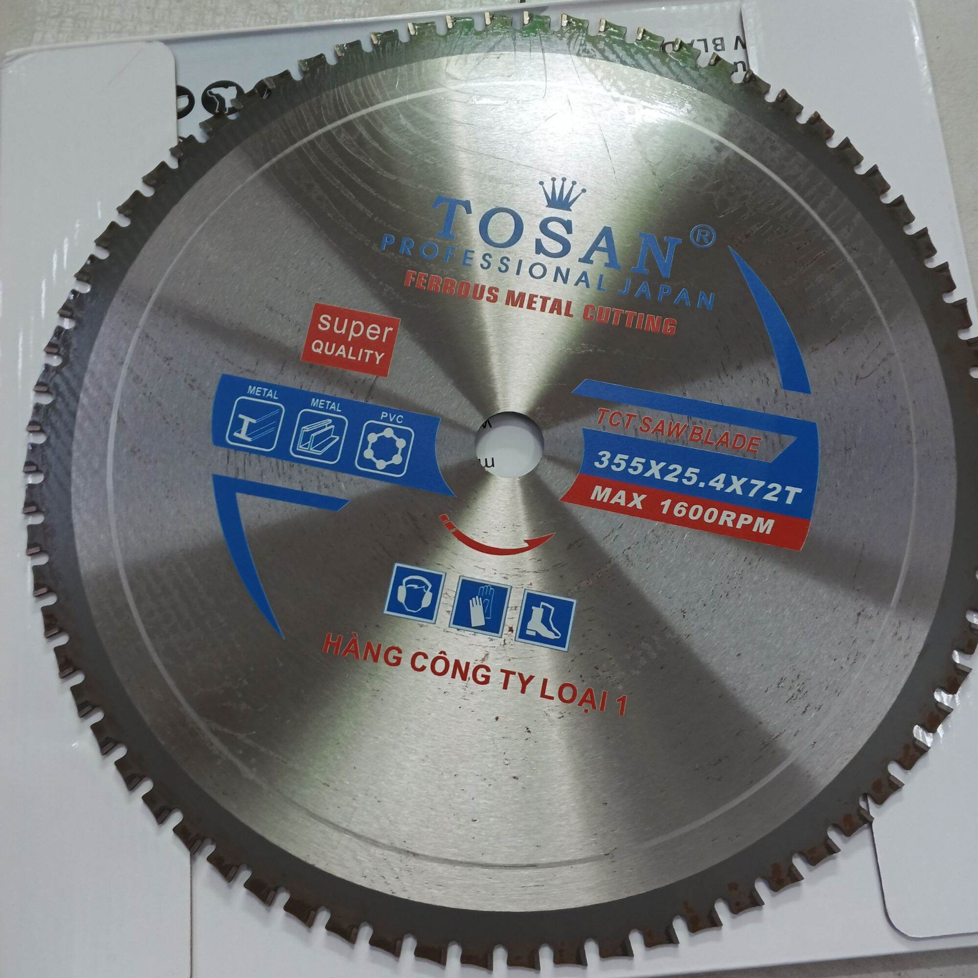 Lưỡi cắt sắt hợp kim tua chậmTosan 350mm