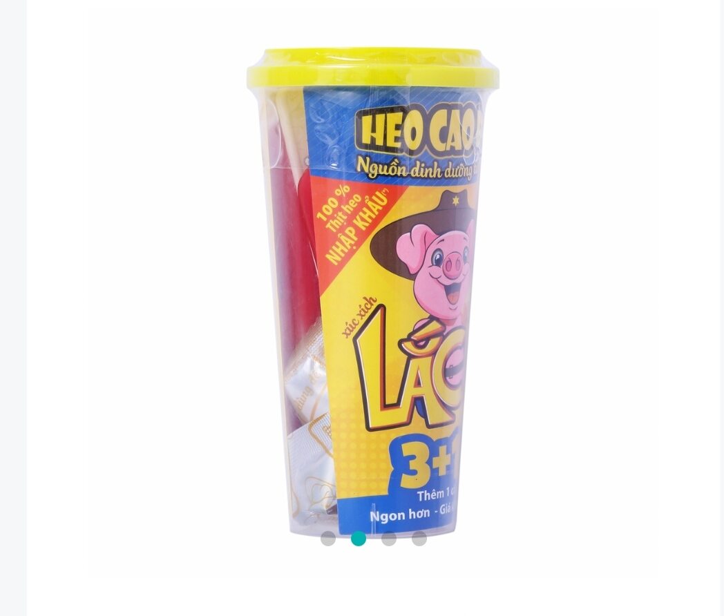 Xúc xích lắc heo cao bồi vị phô mai