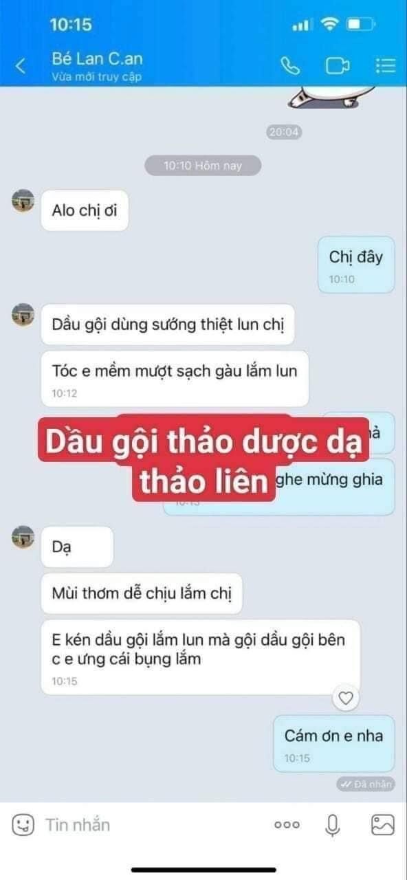 Hết rụng tóc, kích mọc tóc, hết nấm, ngứa, gàu