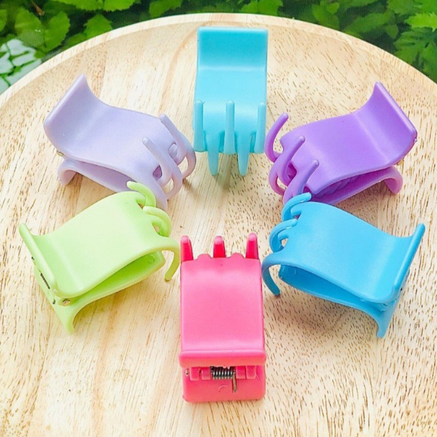 🥑Giá sỉ 1 Kẹp gấp tóc nữ ,kẹp càng cua 3răng, 5răng màu mới, HotTrend