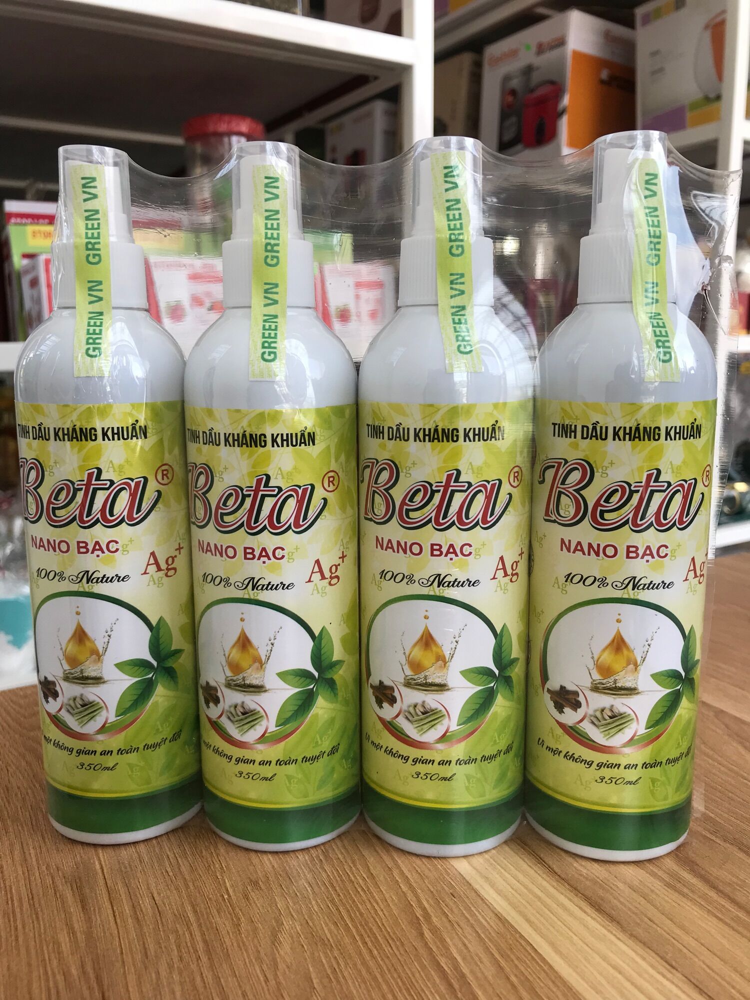TINH DẦU KHÁNG KHUẨN BETA NANO BẠC 350ml