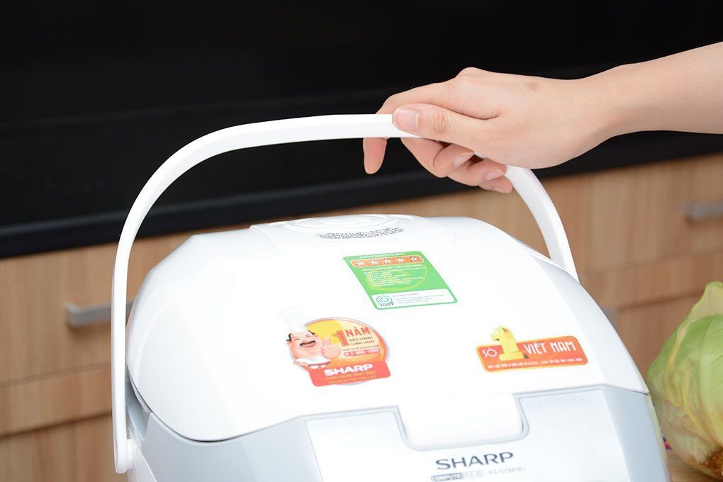 Nồi cơm điện tử Sharp 1.8 lít KS-COM18V - Hàng chính hãng