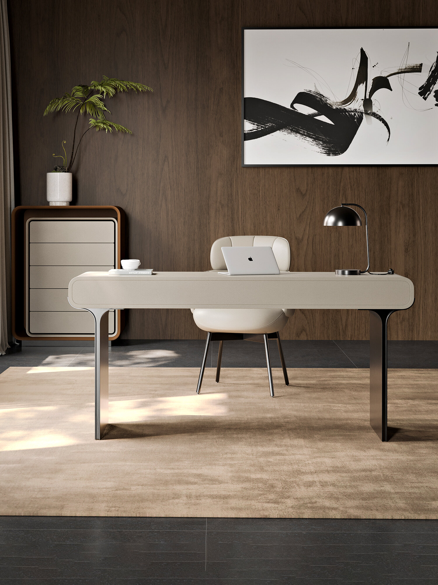 Custom Luxury Italian Style Desk Giá 39,764,000 Đồng*Miễn phí vận chuyển