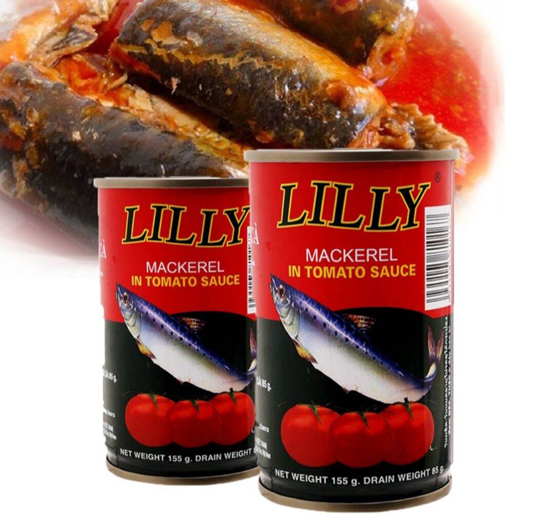 5 Hộp Cá sốt Cà LiLLy 155g HSD 2024