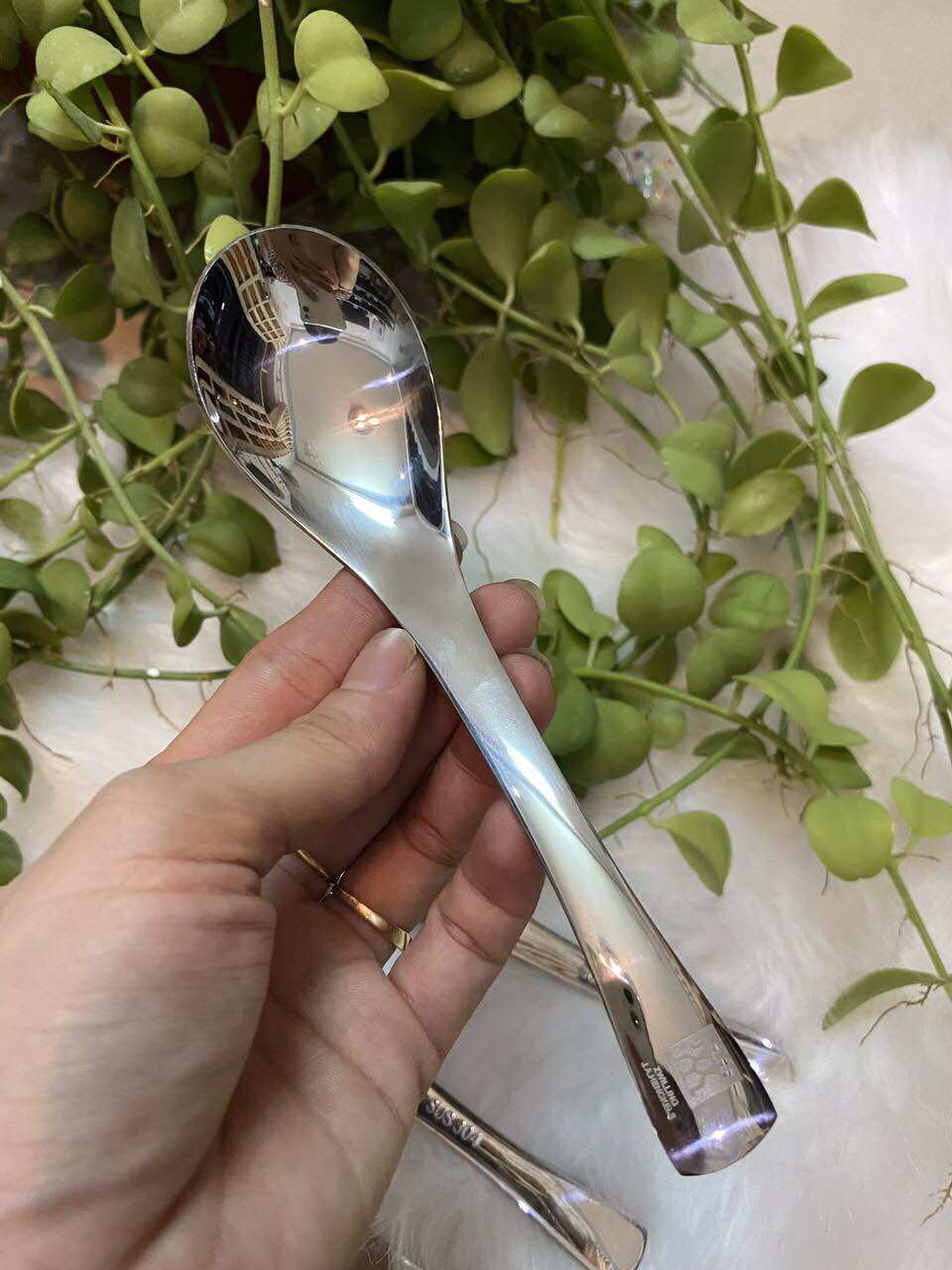Thìa inox Đức xịn, 16cm
