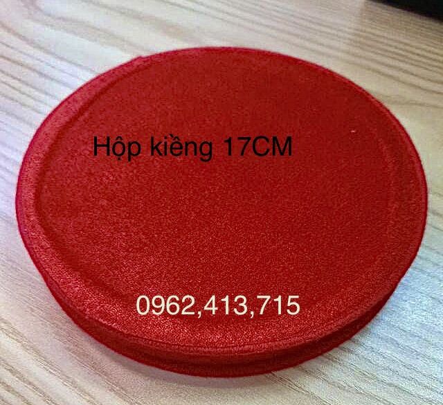 Hộp nhung đỏ đựng kiềng cưới , hộp nhung đỏ cao cấp 1 hộp size 17cm