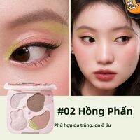 LITTLE ONDINE | Bảng Trang Điểm Đa Năng 5 Màu với Eyeshadow Contour và Blush LITTLE ONDINE