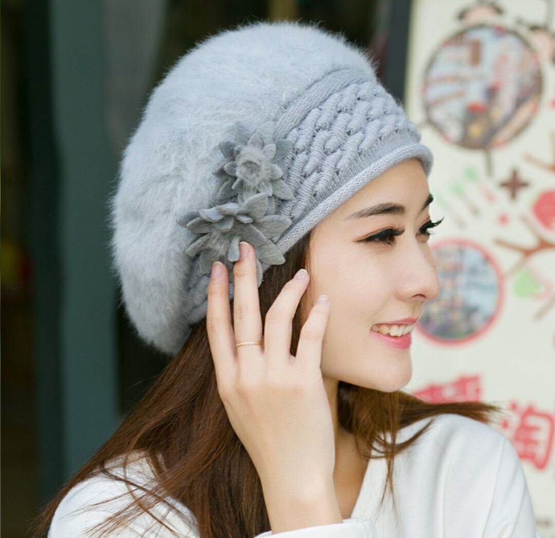 Nón mũ len beret nữ thời trang Hàn Quốc
