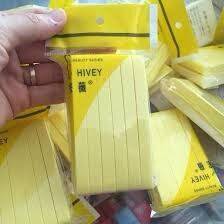 Bông nở rửa mặt bọt biển Chivey
