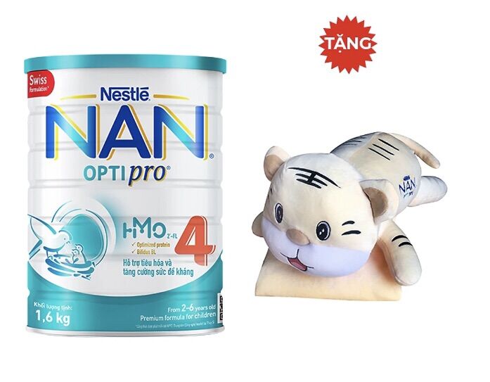 Date mới-Sữa bột Nan Optipro 4 1,7kg/mẫu mới 1,6kg