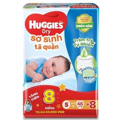 Tã dán/ tã quần huggies s54 cho bé 4-8kg
