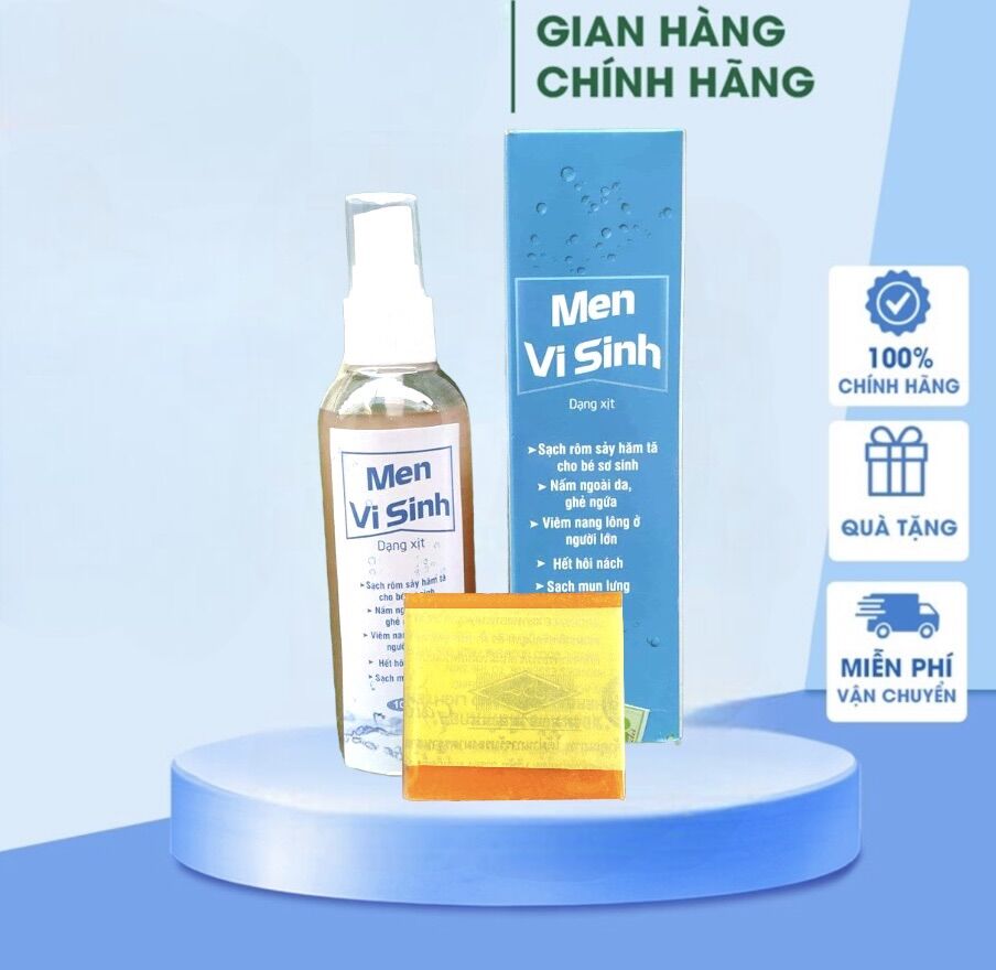 {mua 1 tặng 1} MEN VI SINH TAVIDA 100ml SẠCH MỤN LƯNG, VIÊM NANG LÔNG, MẨN NGỨA tặng 1 bánh xà bông nghệ
