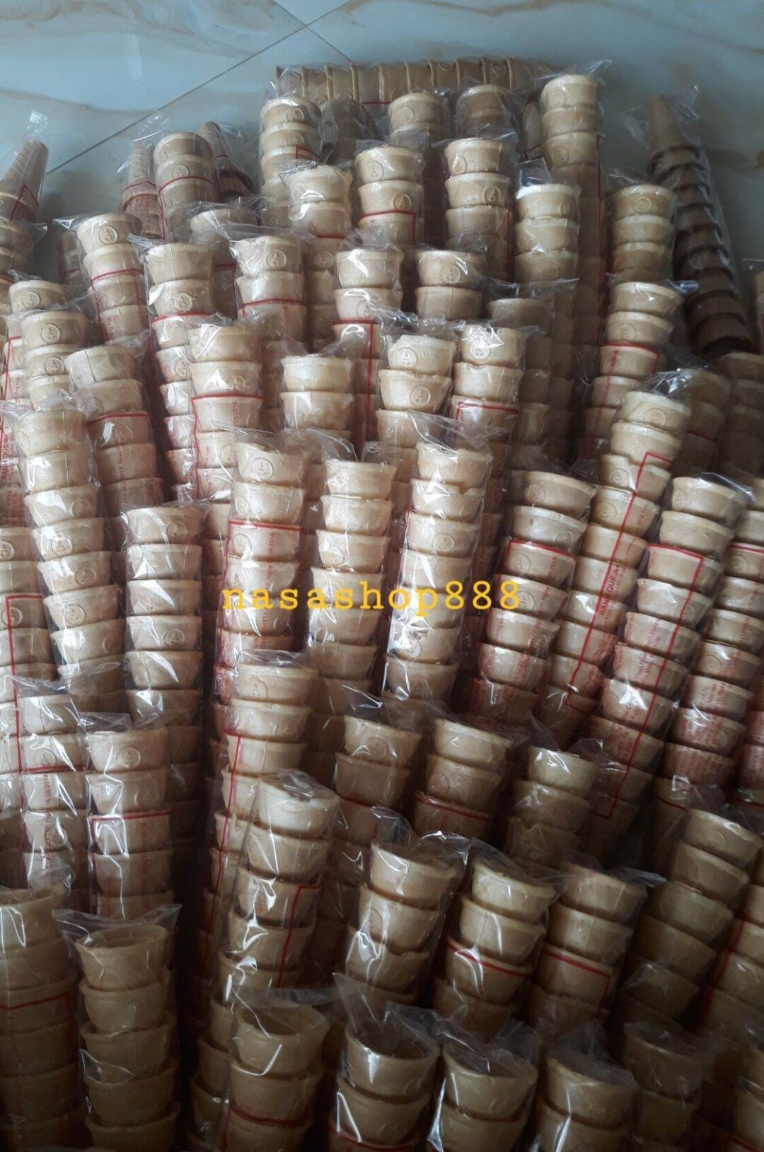 Sỉ Thùng 500 cái bánh ốc quế