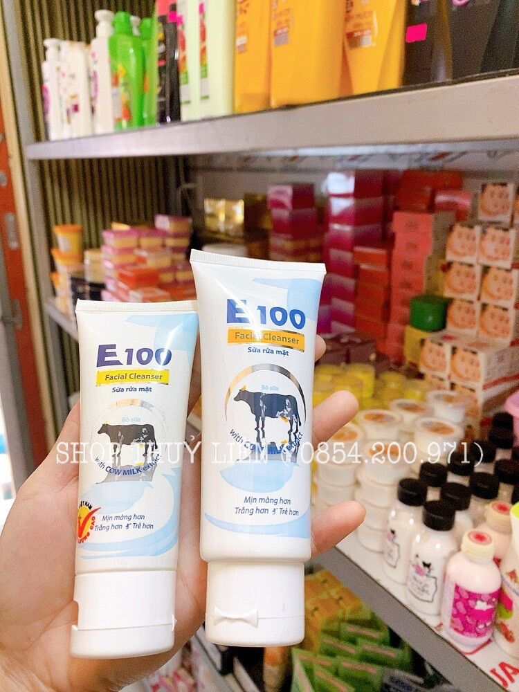 Sữa rữa mặt e 100 bò 50g