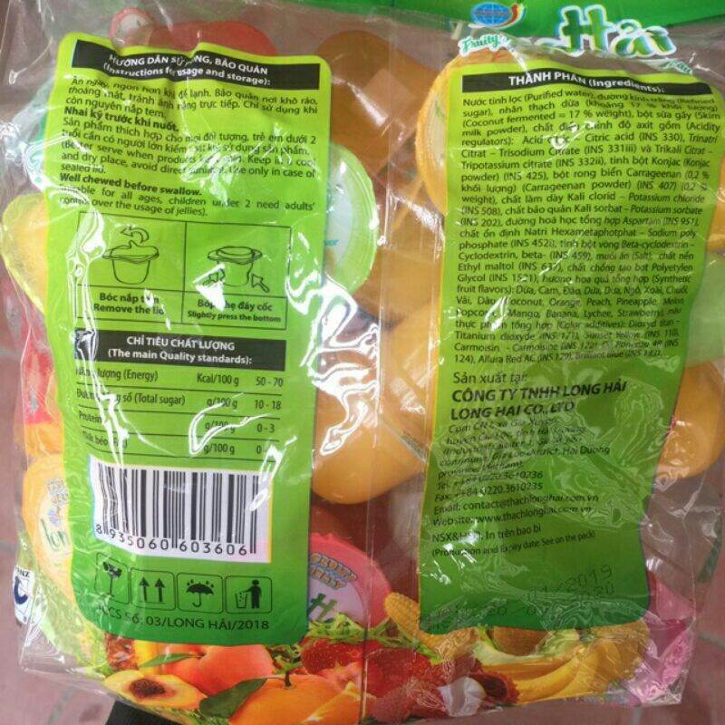 THẠCH RAU CÂU LONG HẢI GÓI 500G