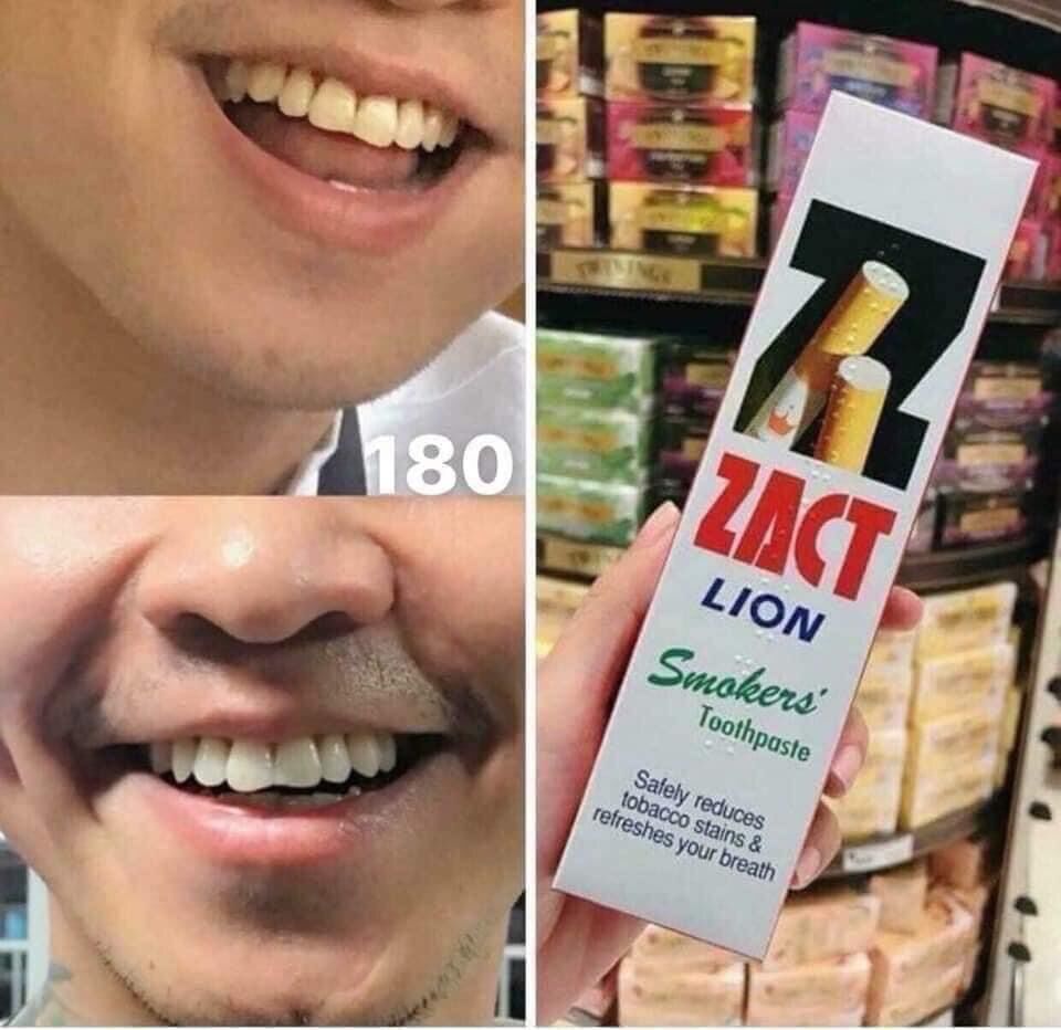 Kem đánh răng ZACT LION THÁI LAN