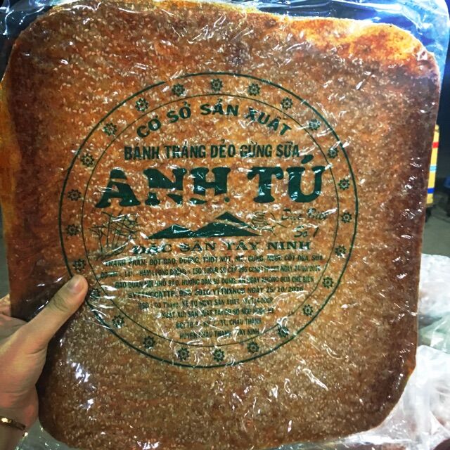 Bánh tráng dẻo gừng sữa mè tây ninh 450g loại 1
