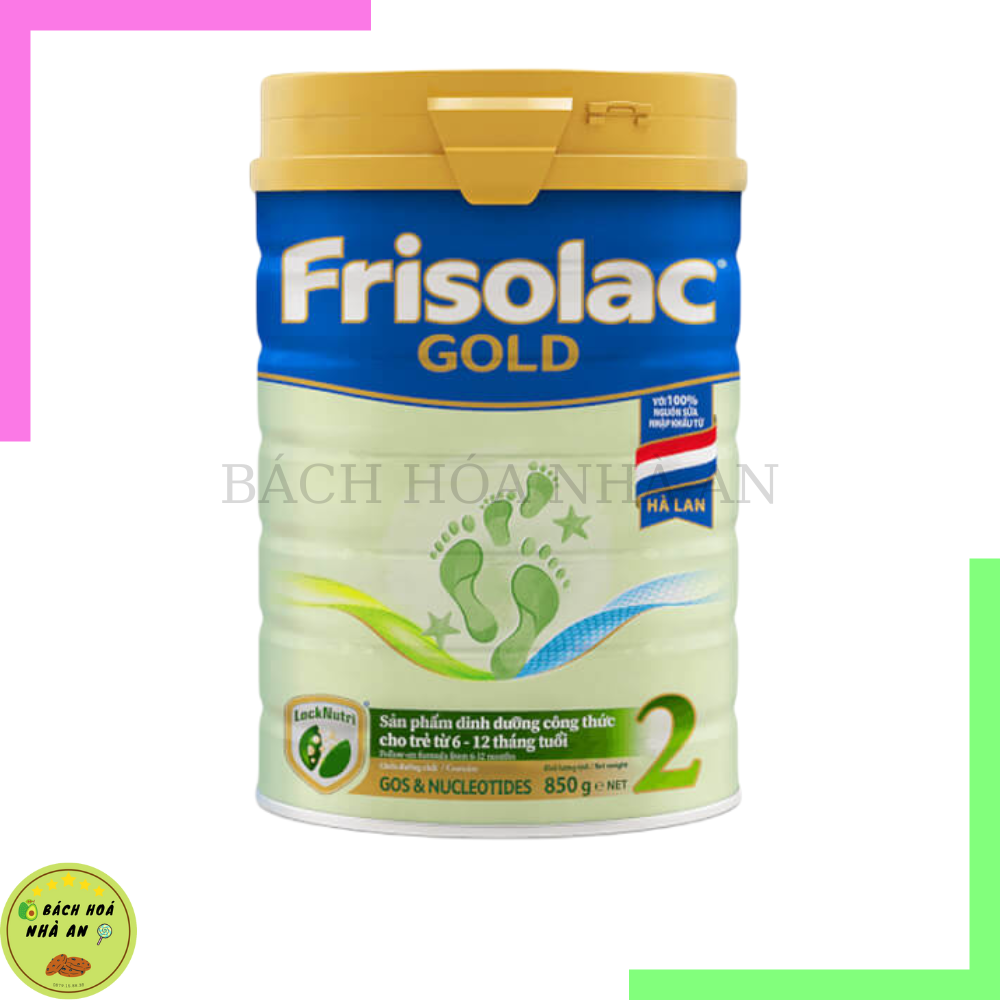 Sữa Frisolac Gold số 2 850g 6-12 tháng - DATE 10 2023