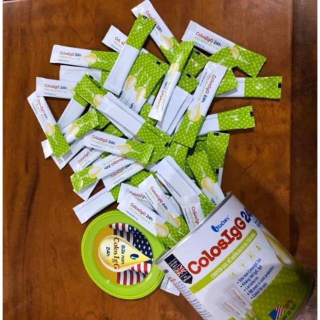 [TRỢ GIÁ] Sữa non Colos IgG 24h hộp_60gói