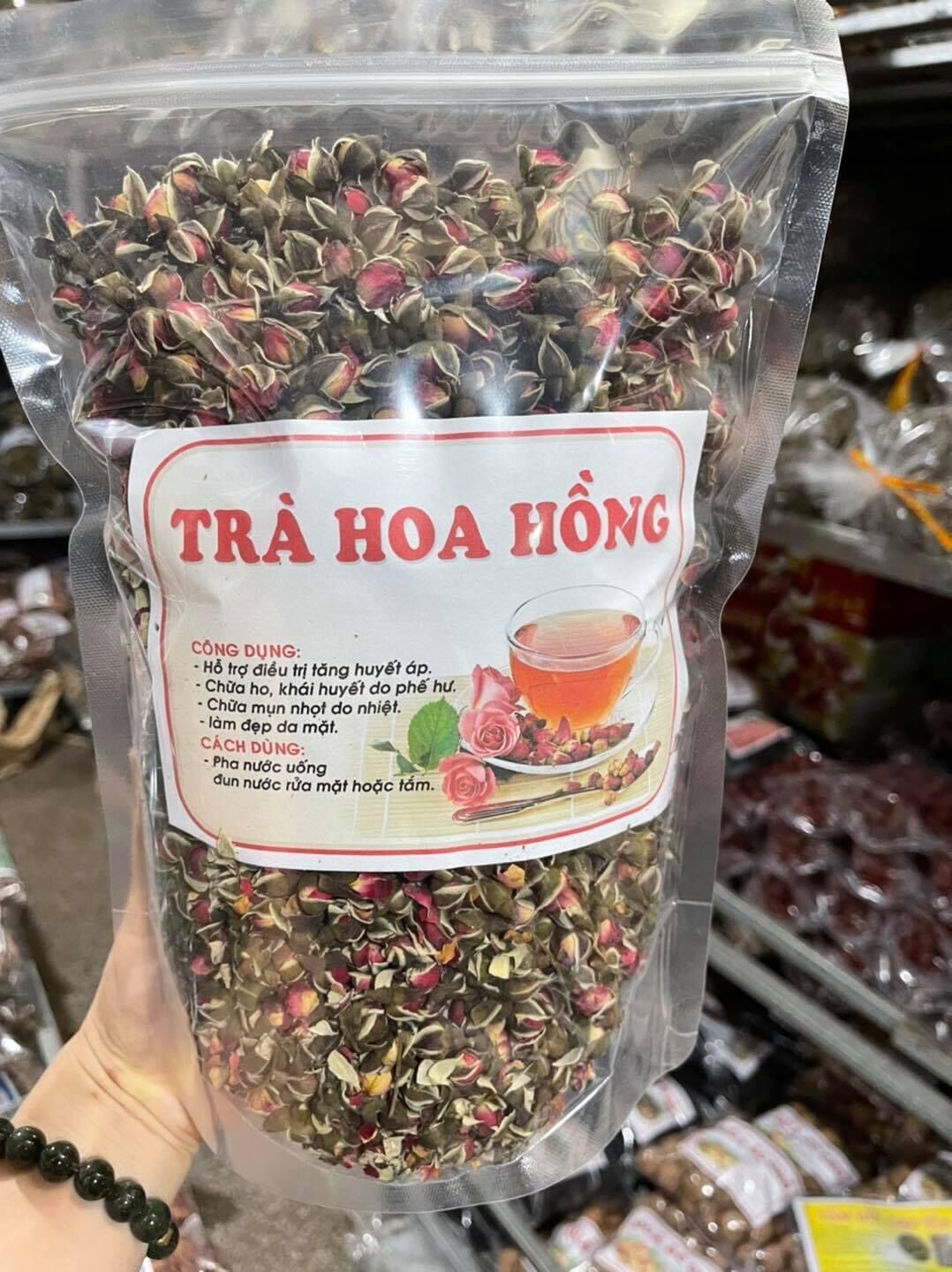 Nụ Hoa hồng sấy khô thơm sạch 100g