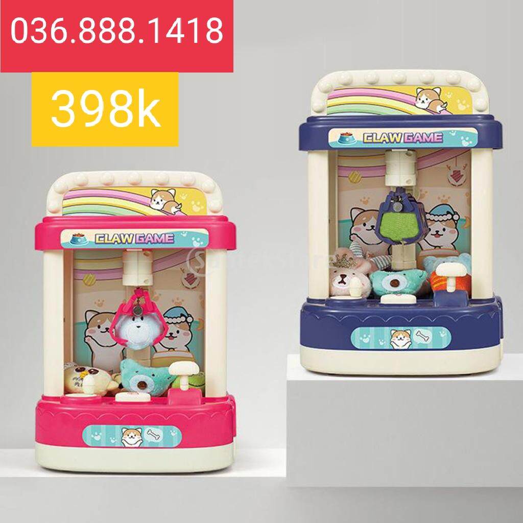 Đồ chơi trẻ em - Máy gắp thú mini tặng kèm Gấu Bông siêu cute cho bé