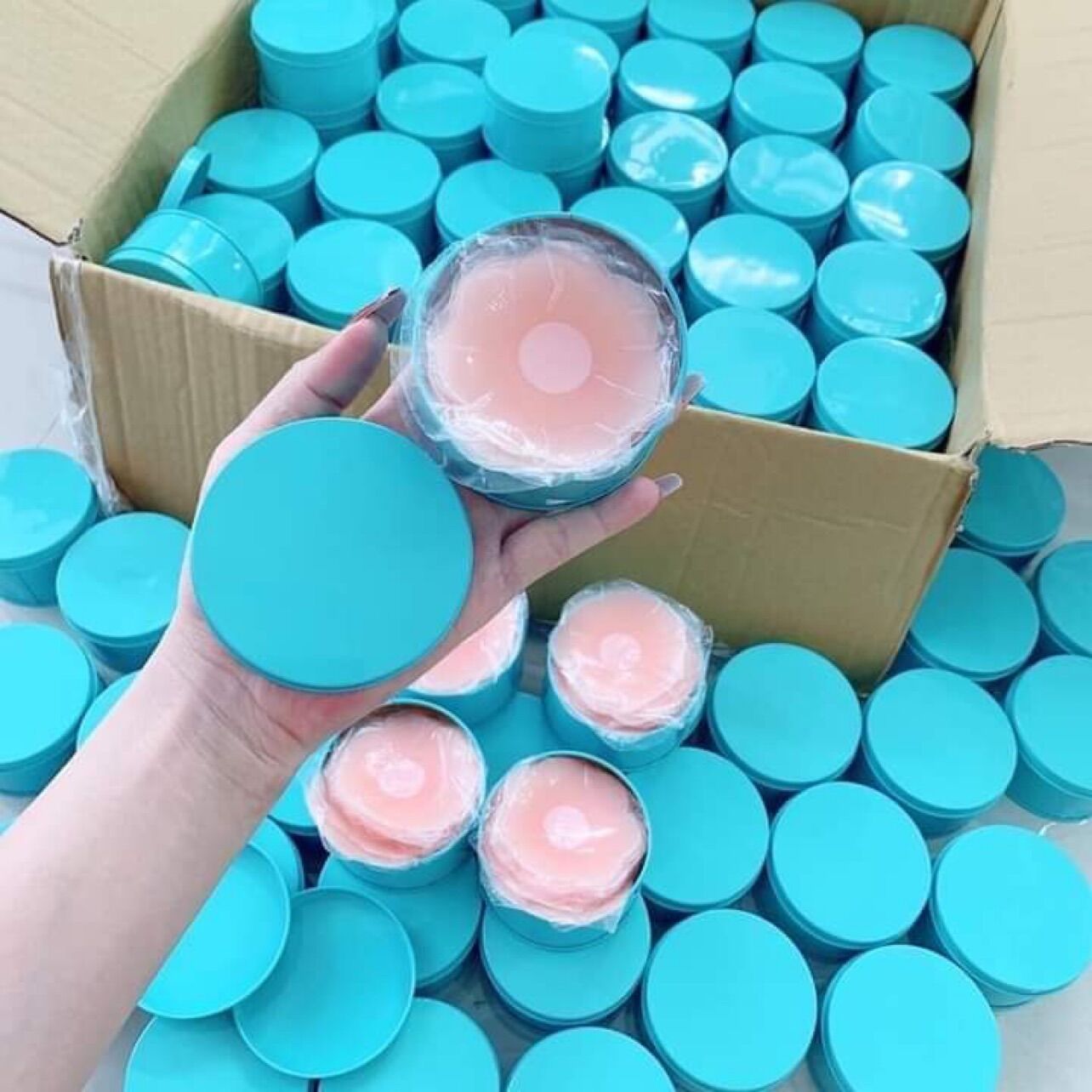 Miếng dán đầu ti silicon