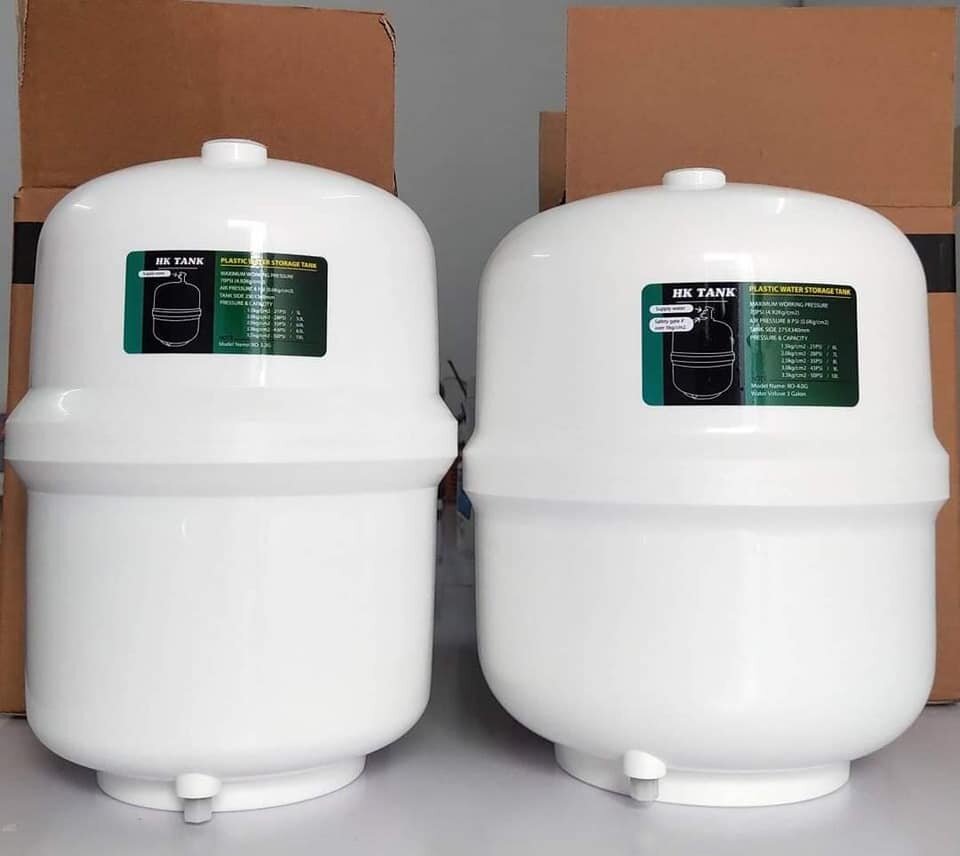 Bình áp nhựa 4.0g dung tích 10l cho máy lọc nước ro