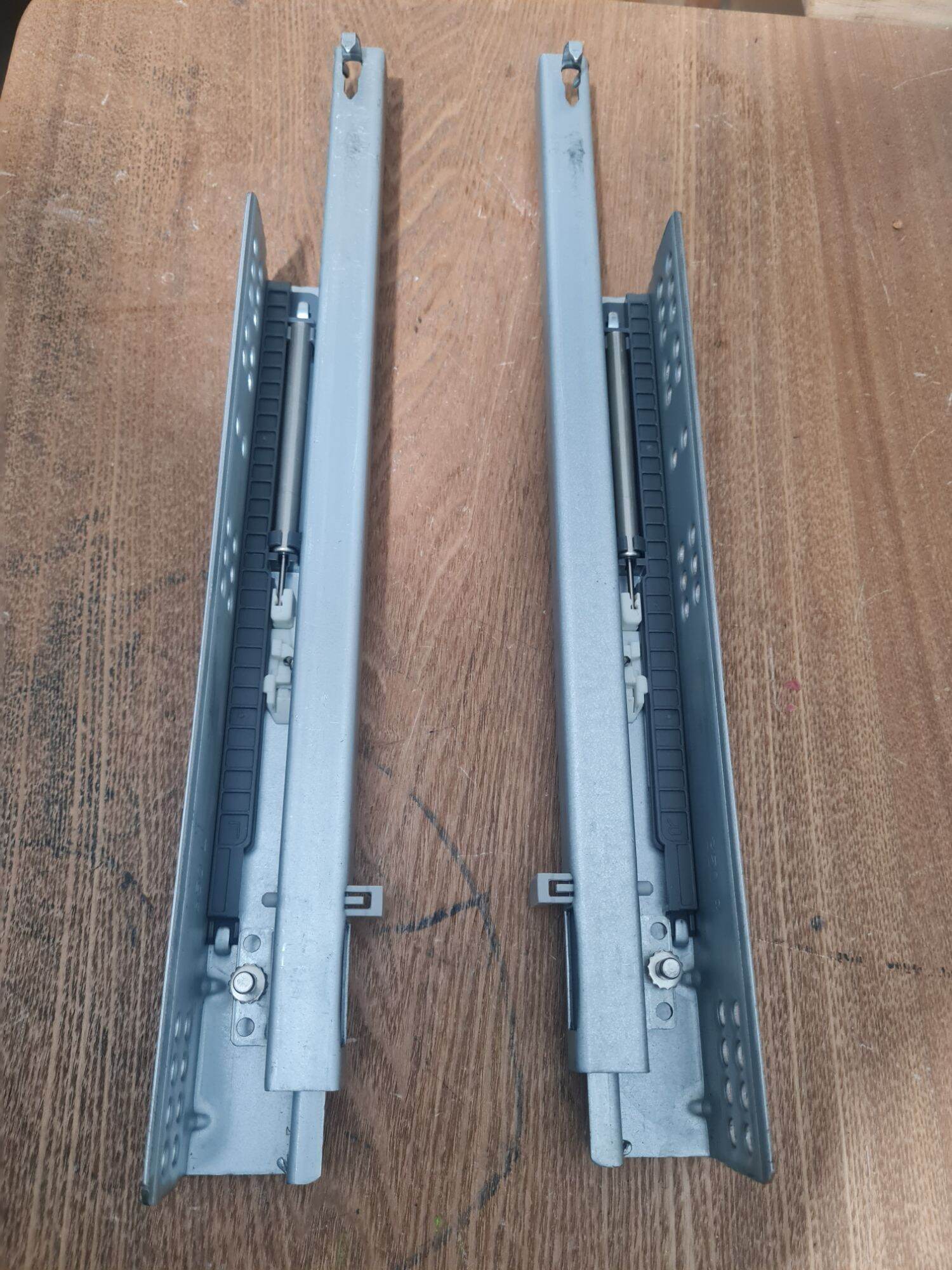 RAY TRƯỢT NGĂN KÉO/ RAY ÂM GIẢM CHẤN MỞ 3/4 2 TẦNG (350/400/450)