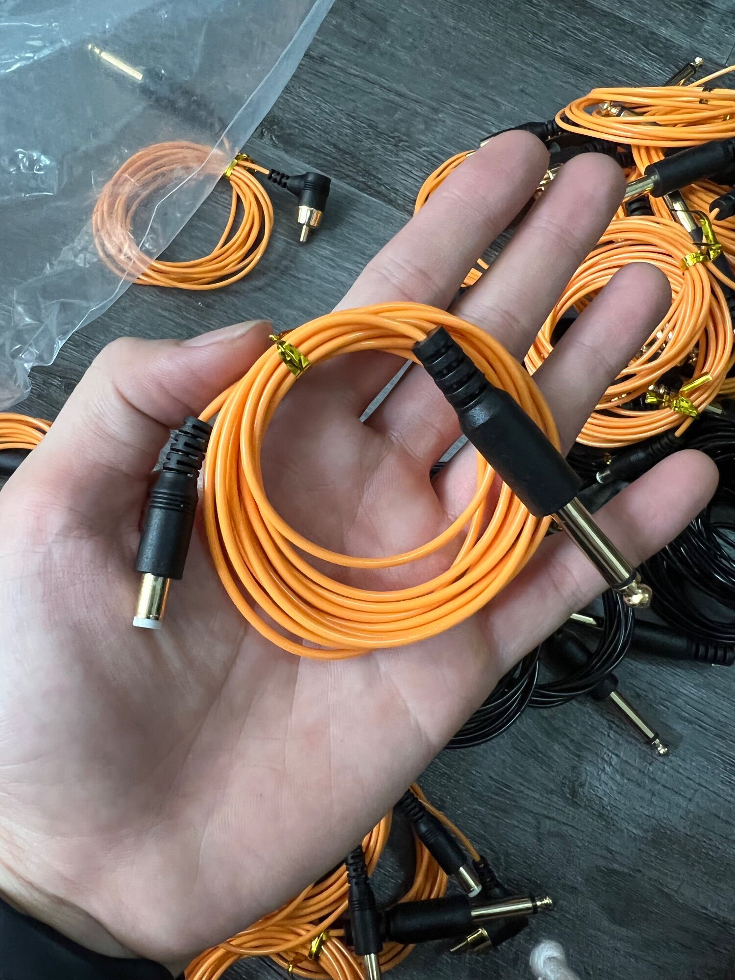 Jack cấm DC cho máy xăm pen Dây mỏng