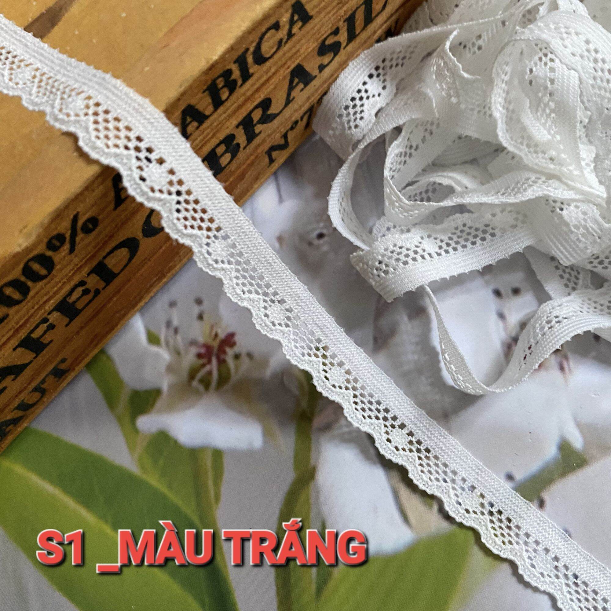 (10 MÉT) REN THUN VIỀN  CÓ CO GIÃN  ,BẢN RỘNG 1 CM