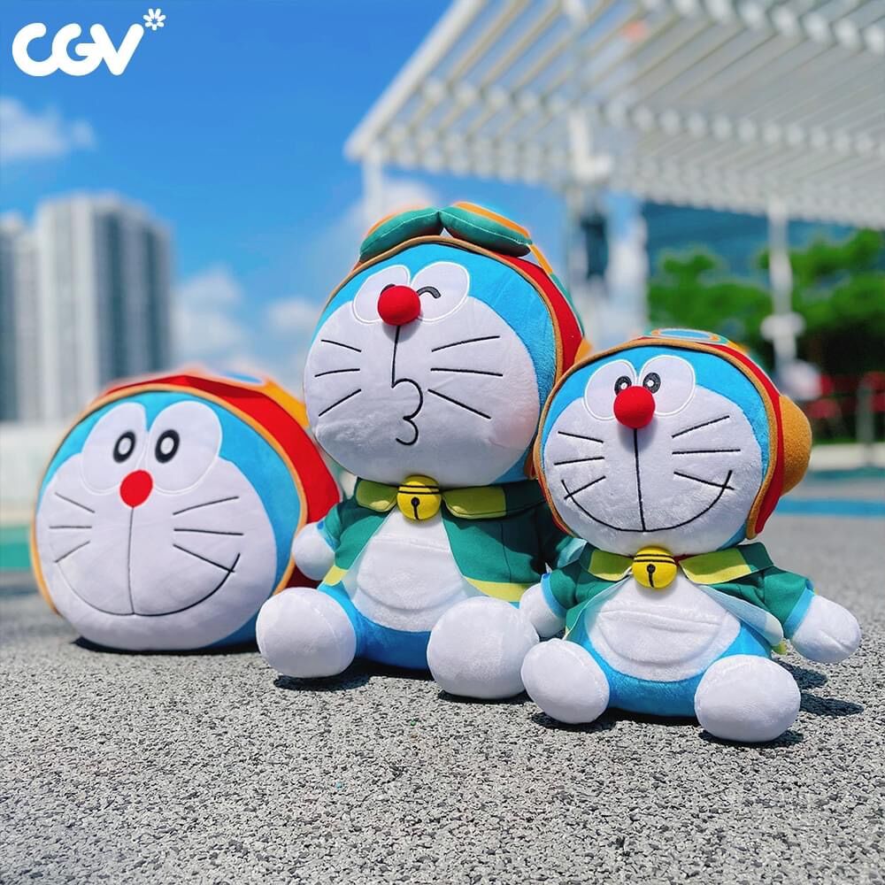 Gối doraemon & thú bông doraemon nhà cgv