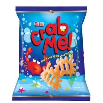 Combo 5 gói snack oishi  to chà bá 68g