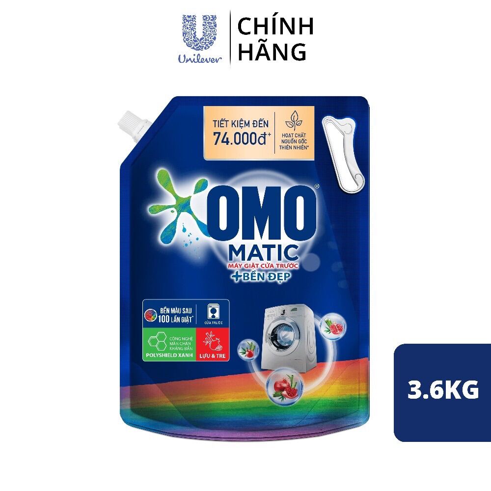 Túi Nước Giặt Omo Matic 3.6Kg