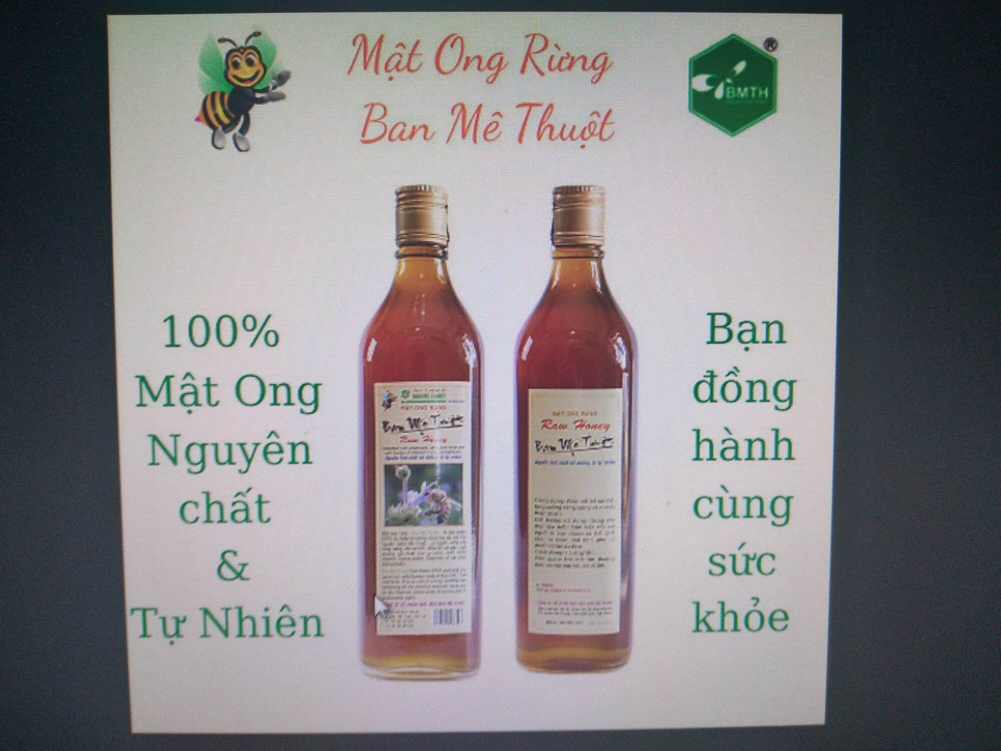 Mật ong rừng Ban Mê Thuột chai 600ml