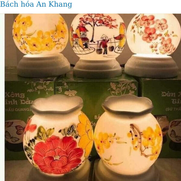 ĐÈN XÔNG TINH DẦU GỐM SỨ BÁT TRÀNG