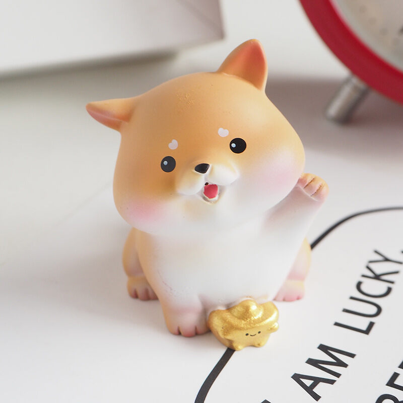 Đồ Trang Trí Chiêu Tài Mini Shiba Inu Nổi Tiếng Trên Mạng Sáng Tạo Để Bàn Phong Cách Nhật Bản Chữa Trị Đáng Yêu Chú Chó Quà Tặng Tốt Nghiệp Học Sinh Tiểu Học Nữ