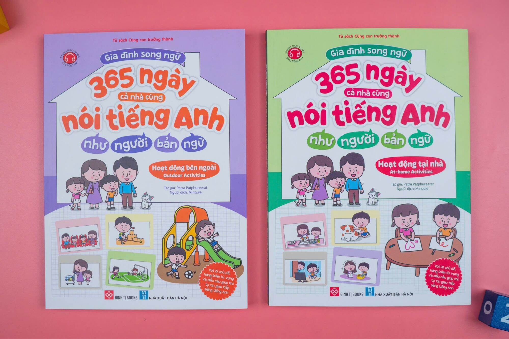 Sách - Gia đình song ngữ - 365 ngày nói Tiếng Anh như người bản ngữ
