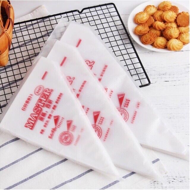 100 túi nilong bắt kem 34cm loại dày và sịn 40k