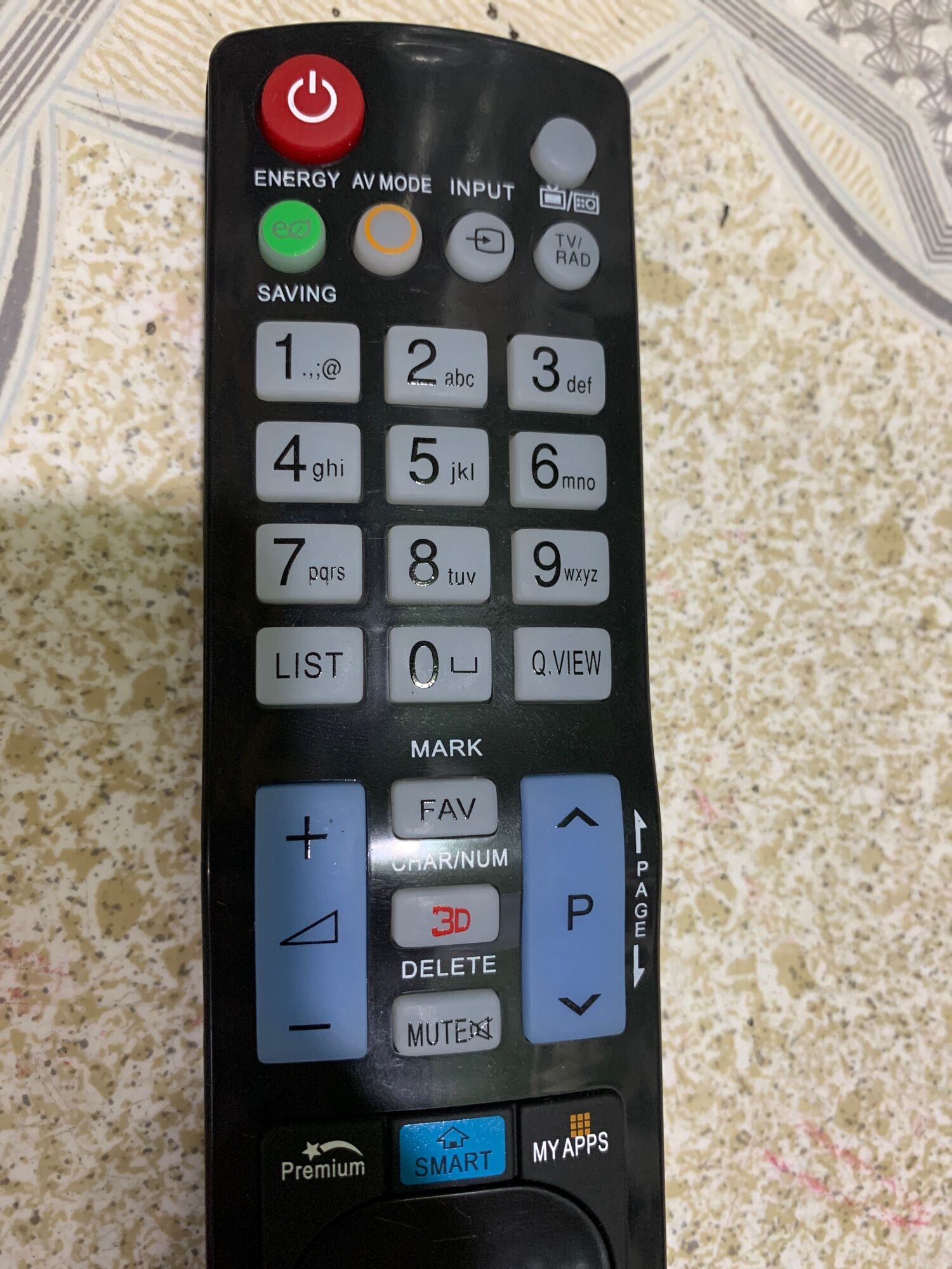 REMOTE ĐIỀU KHIỂN TIVI LG RM-L930+2