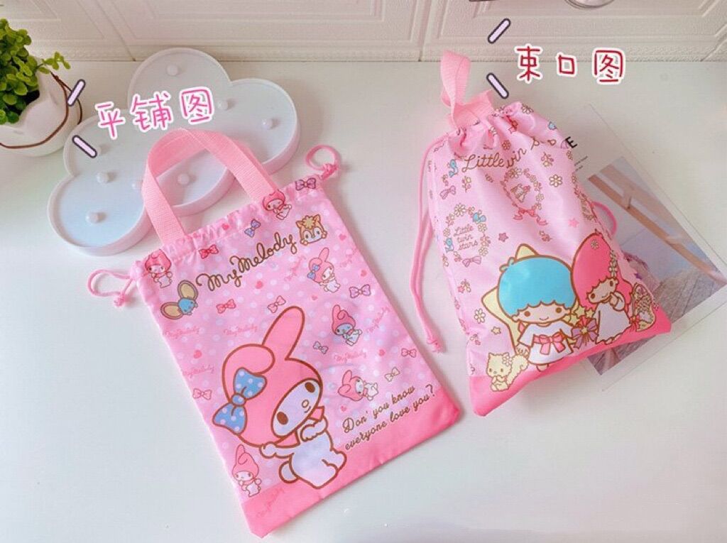 Túi dây rút Hello Kitty - Doraemon Doremon