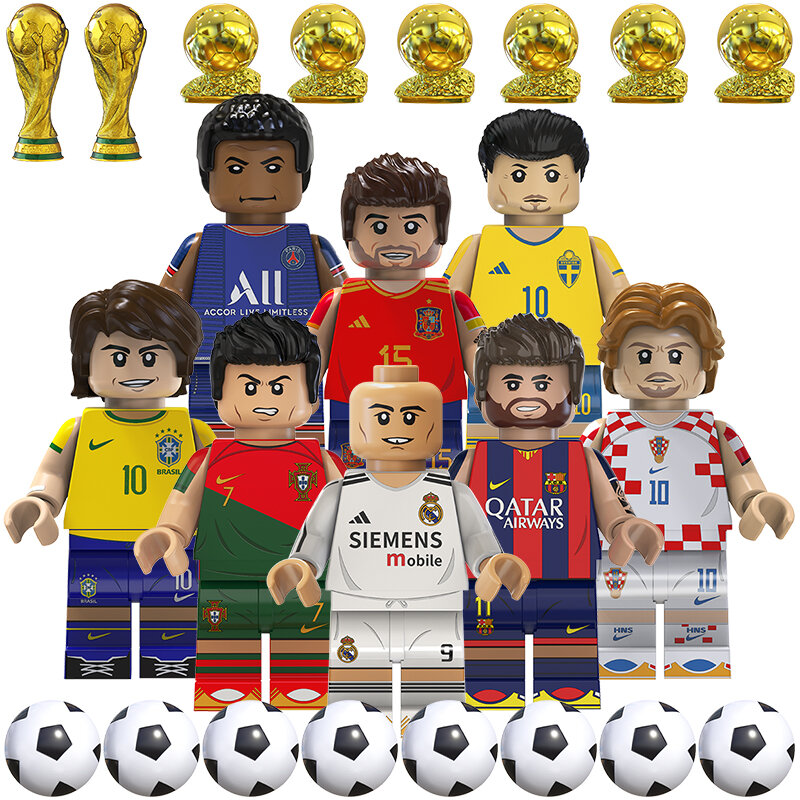 Bộ Figurine Lego Cầu Thủ Bóng Đá