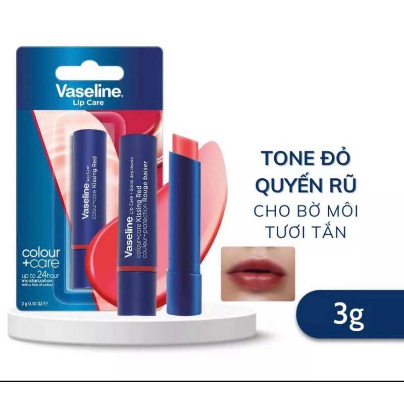 Son dưỡng môi Vaseline có màu 3g
