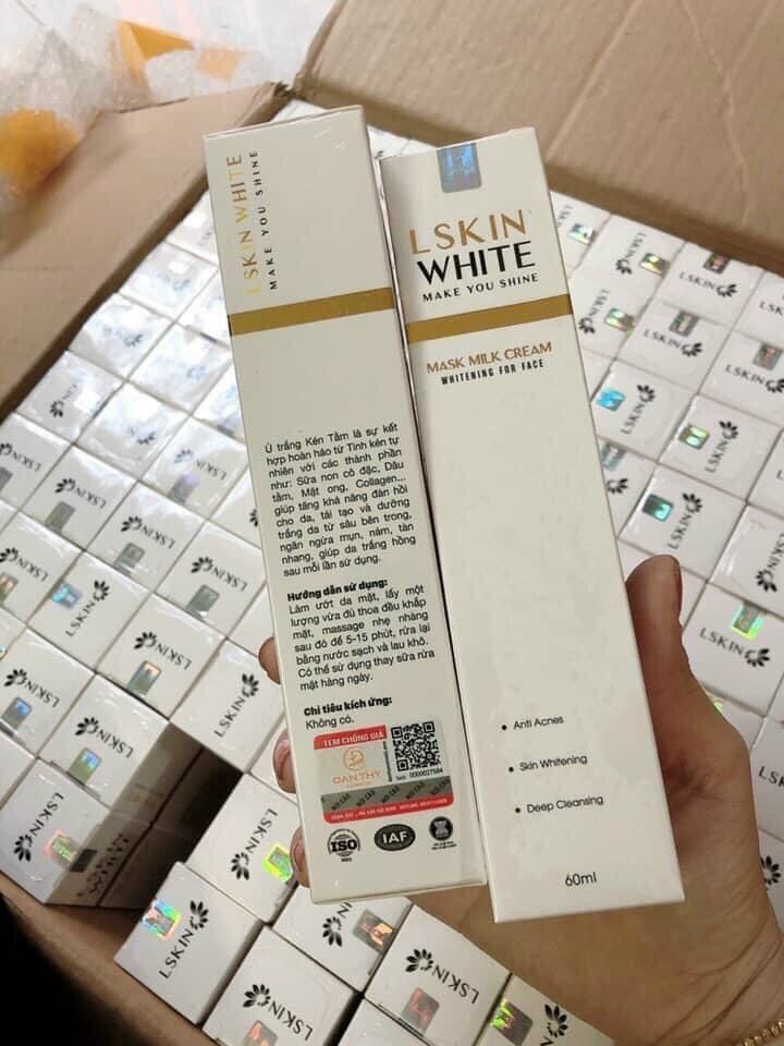 Ủ trắng kén tằm Lskin White Đan Thy